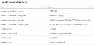 asset metadata